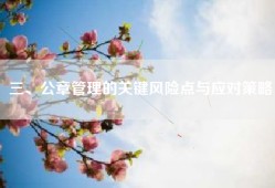 三、公章管理的关键风险点与应对策略